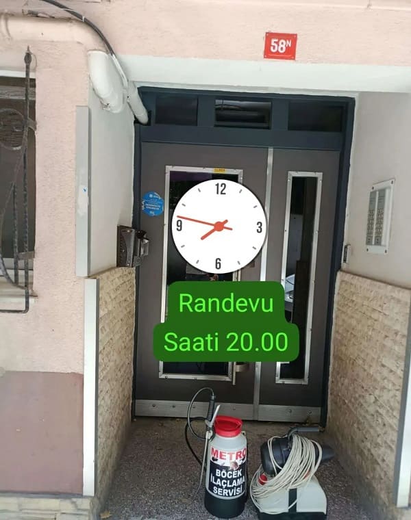 Metro Böcek İlaçlama Randevu Uygulaması 16